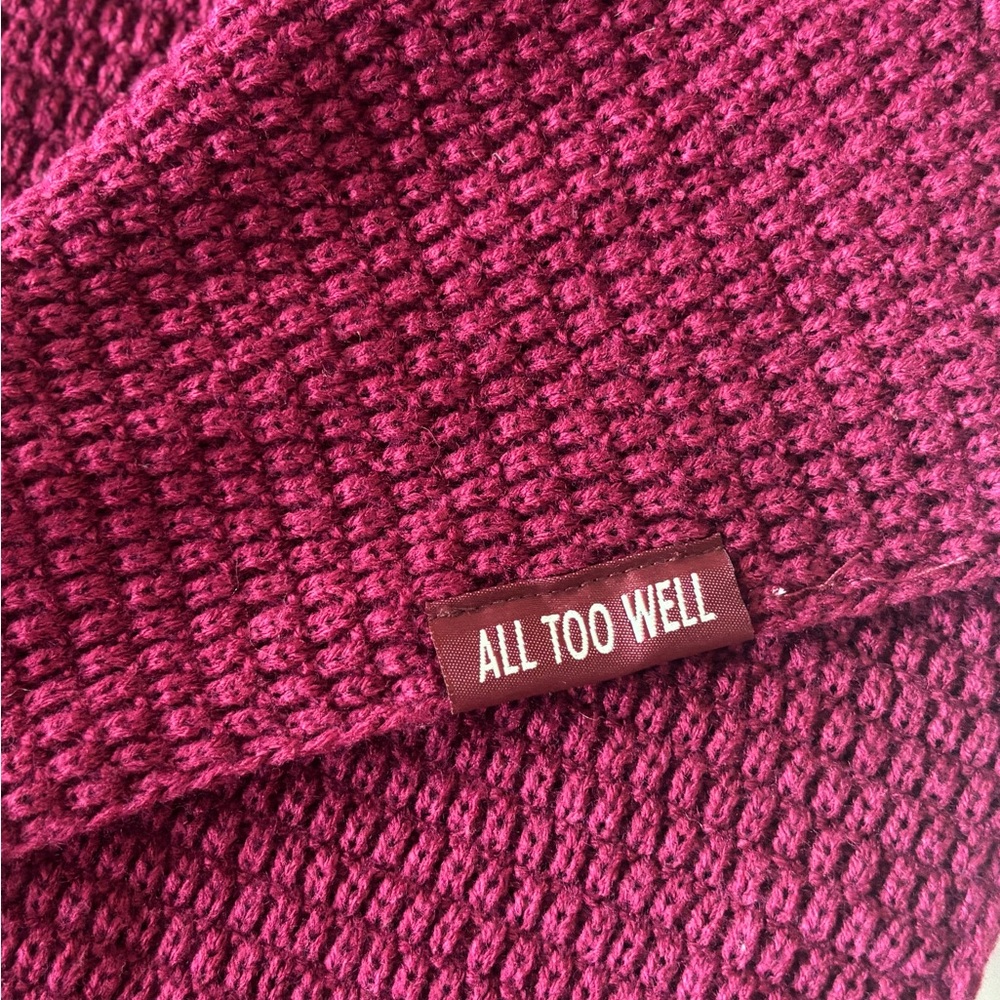 Taylor Swift Official RED All Too Well Scarf